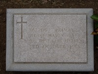 Struma Military Cemetery - Silver, George Mason